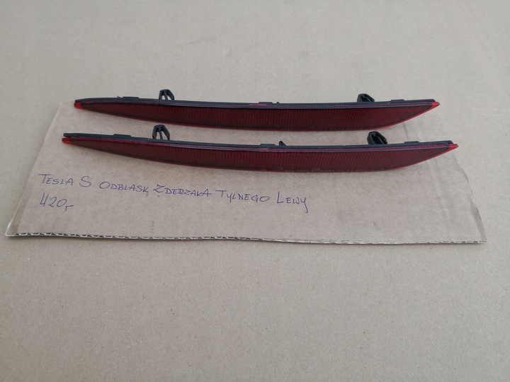 фото №7, Tesla s отражатель левый бампера заднего 6007705-00-c