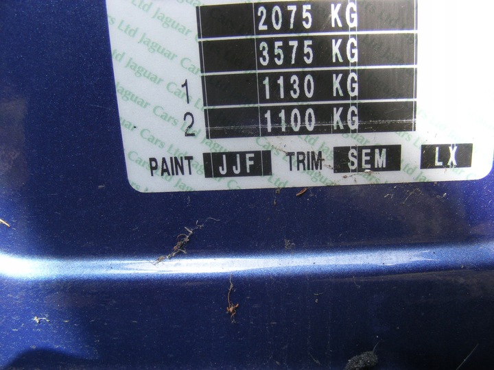 фото №10, Jaguar x тип x-type универсал jjf крышка задняя зад стекло откидная