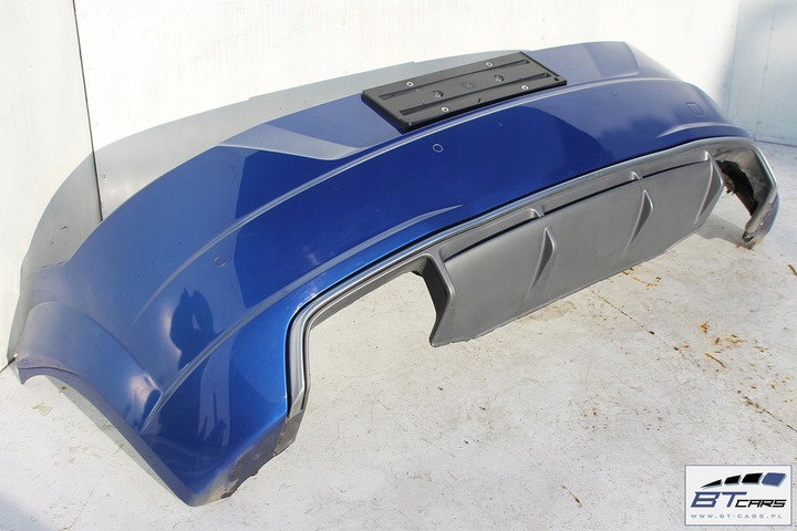 фото №12, Audi tt s-line 8s зад бампер задний + крышка багажника + лампы лампа 2015 ko