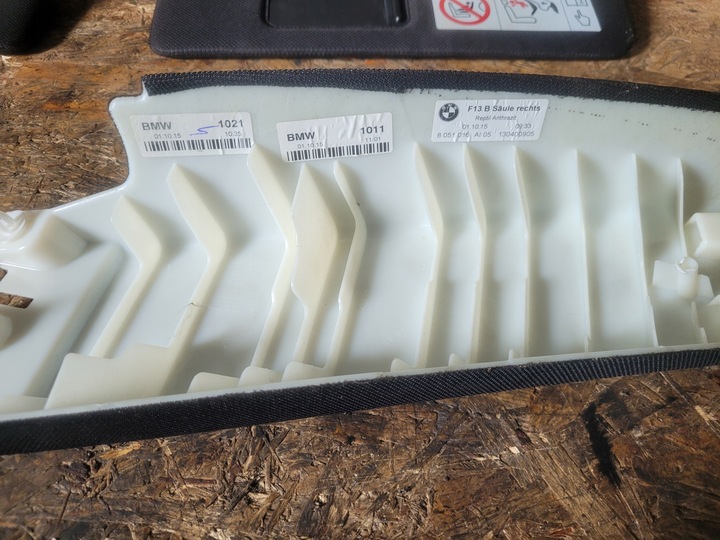 фото №11, Bmw f13 стеля чорна м-пакет захист стійок сонцезахисний козирок 8051018 8051016