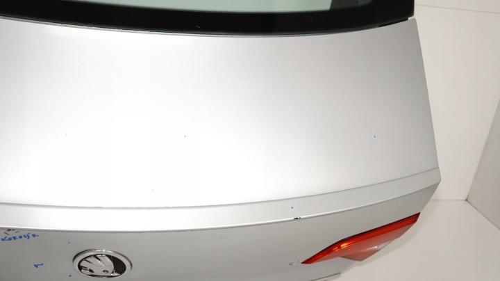 фото №8, Крышка багажника зад skoda superb ii рестайлинг 13-15r la7w