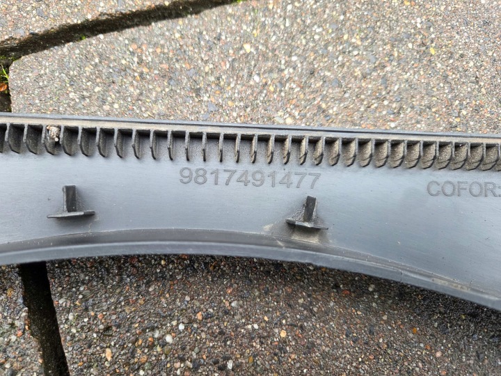 фото №10, Peugeot 2008 i рестайлінг молдинг накладка крила ліве зад 9817491477 16-2019