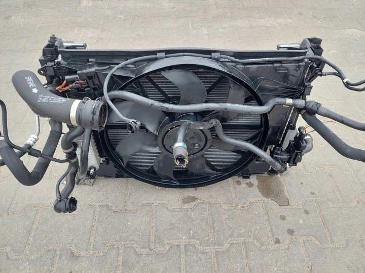 фото №5, Комплект радіатор радіатор вентилятор mercedes c 300 w205 2.2 d cdi гібрид