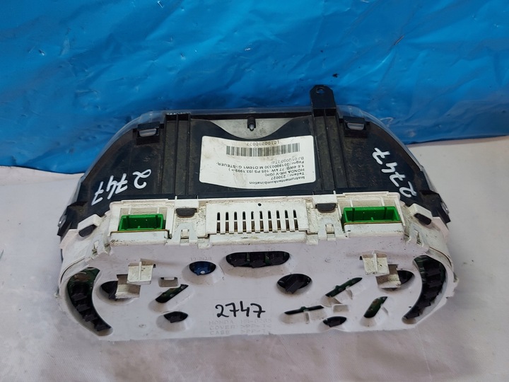 фото №9, Спидометр манометр honda hrv gh 1.6 4wd hr0265017