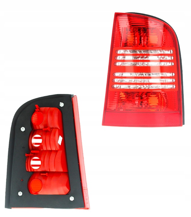 фото №9, 2x лампа зад сплав левая правая kpl skoda octavia i 1u5 1996- универсал