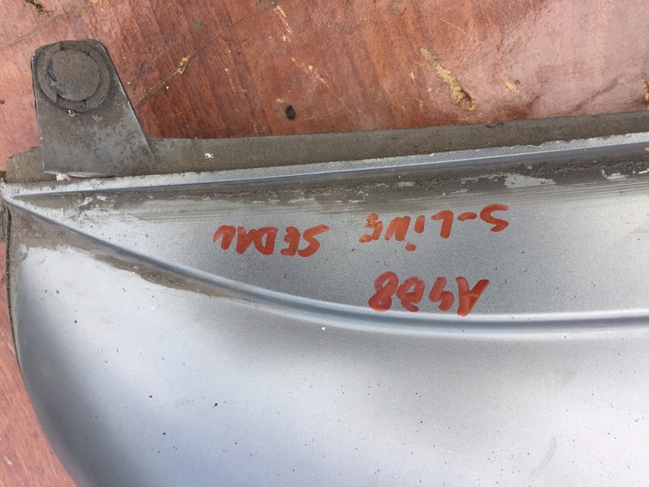 фото №6, A4 b8 sedan s-line спойлер бампера зад 8k0807521c