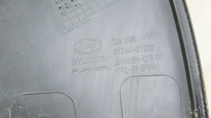 фото №6, Hyundai tucson iii планка крыльев правый зад