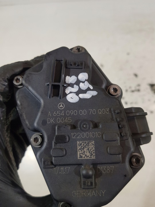 фото №11, Дроссельная заслонка a6540900070 mercedes sprinter gla glb 2.0 cdi 654920