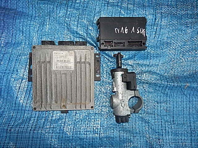 фото №1, Компьютер, замок зажигания, ключ, иммобилайзер nissan almera n16 1.5 dci 03-06
