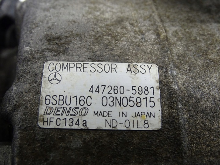 фото №6, Компрессор кондиционера mercedes w204 w212 447260-5981