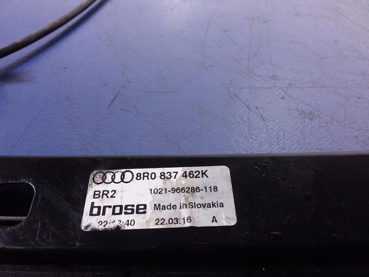 фото №4, Audi q5 8r підйомник вікна перед праві 8r0837462k
