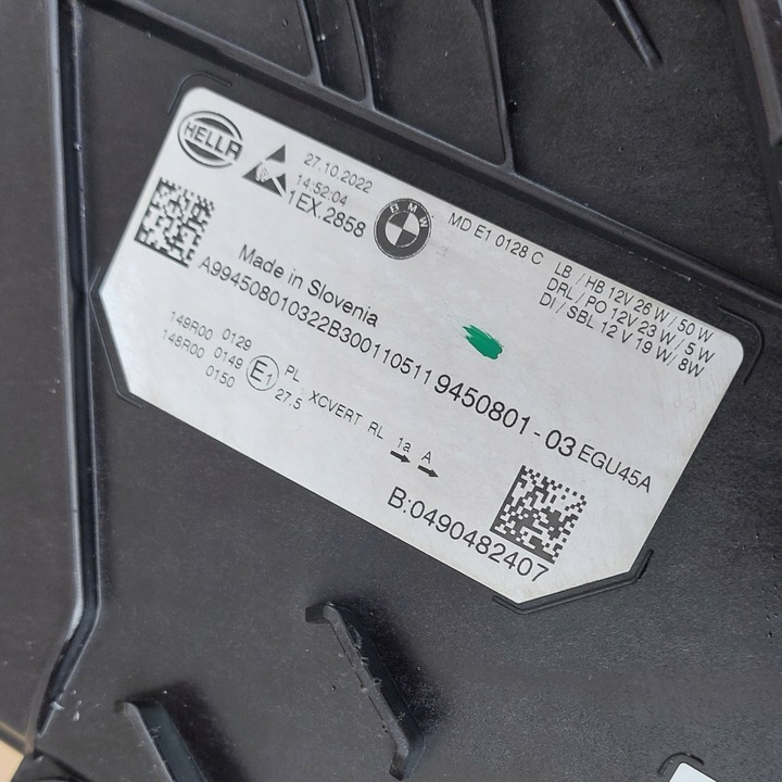 фото №14, Bmw 3 g20 g21 lci рестайлинг полный led лампы левая правая