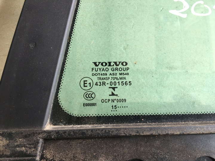 фото №3, Volvo v60 i рестайлінг 13- скло двері лівий зад 2015 рік