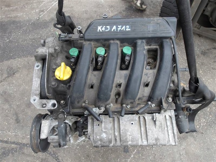 фото №1, Двигатель renault megane ii 1.4 16v k4ja712