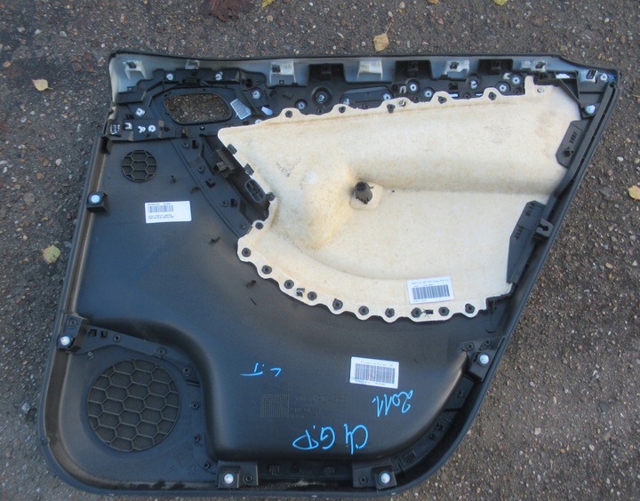 фото №3, Citroen c4 grand picasso 11r боковина обивка дверь левый зад