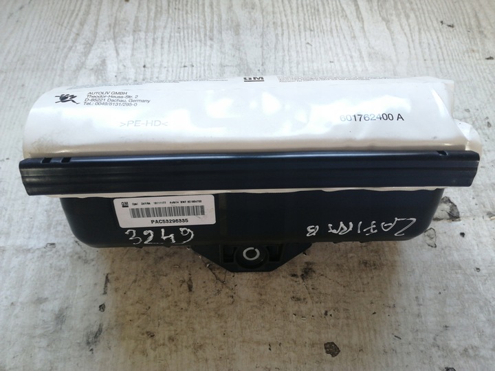 фото №1, 3249 подушка pasarzera air bag zafira b 13111177