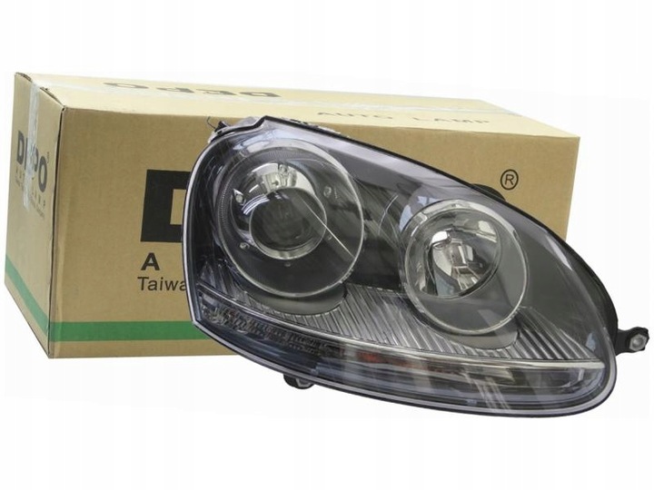 фото №1, Лампа фара праві vw jetta iii mk3 04-10 golf v mk5 03-09