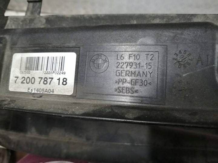 фото №8, Cc bmw f01 227931 впуск кермо канал повітря перед pas переднє