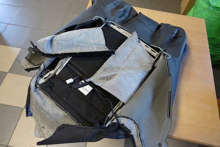 фото №7, Mercedes w212 e63 amg спинка сидіння шкіра лівий