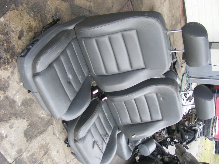 фото №8, Audi a6 s6 c5 сидіння сидіння суцільна електрика шкіряні ковші диван