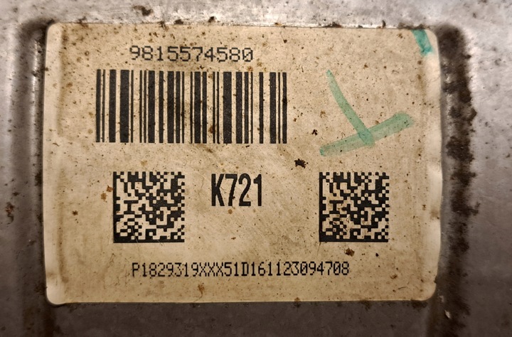 фото №6, Citroen peugeot 1.6 bluhdi каталізатор 9815574580