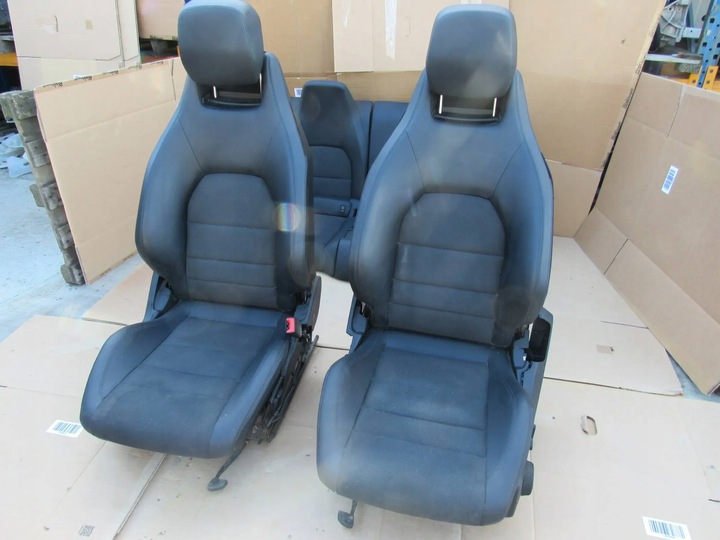 фото №10, Mercedes c w204 204 купе сидіння диван обшивки салон комплект напівшкіра