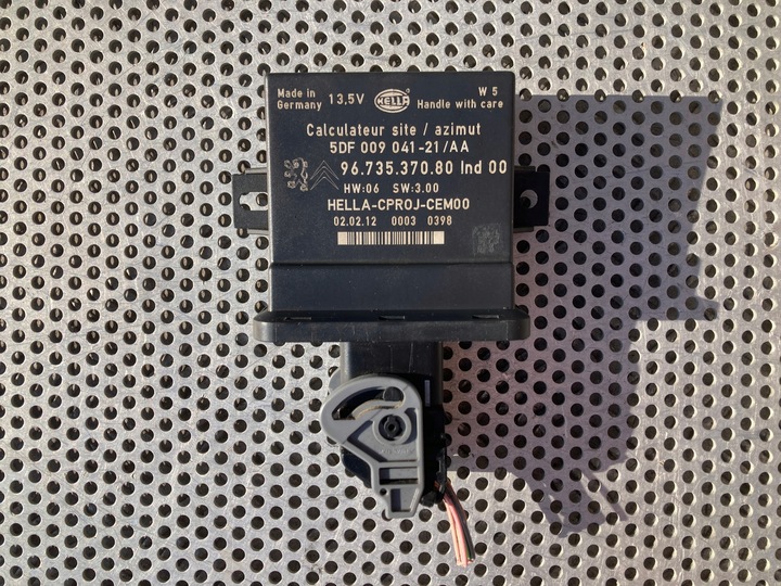 фото №1, Модуль блок керування лампа ксенон c4 picasso 07-13r. європа ori ==oem==