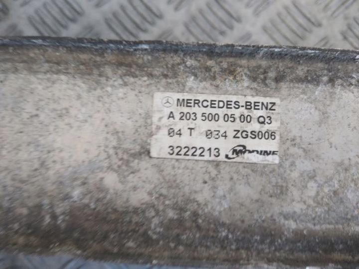 фото №5, Інтеркулер mercedes w203 a2035000500q3