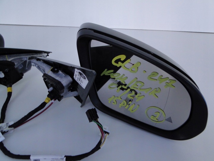 фото №13, Merecedes glb x247 247 рестайлінг дзеркало праві 15 контактів асистент мертвого pola