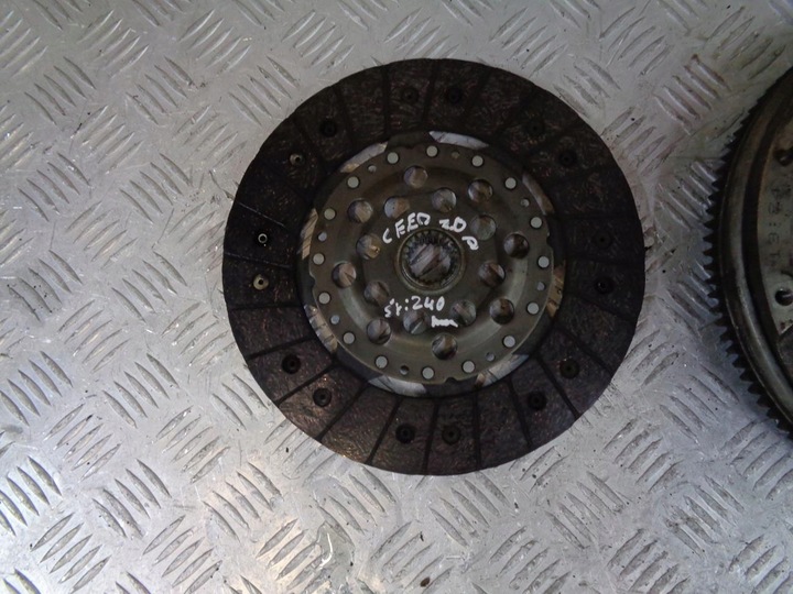 фото №3, Сцепление комплект диск прижим колесо двухмассовый kia ceed 1 i 2.0 crdi 140 06-