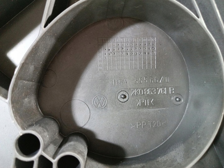 фото №5, Заглушка бардачка зад vw caddy 2k 2k0863761b