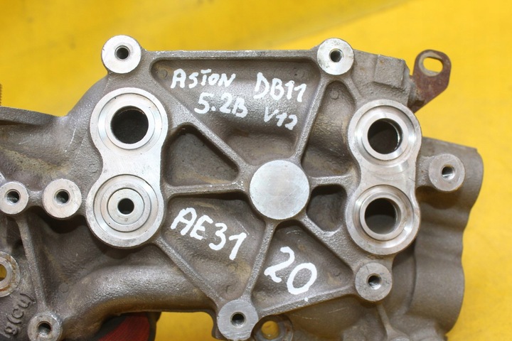 фото №10, Основание фильтра масла aston martin 5.2 b v12 twin turbo db11 hy53-8b547-ab