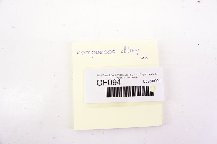 фото №7, Of094 ford transit courier компресор кондиціонера