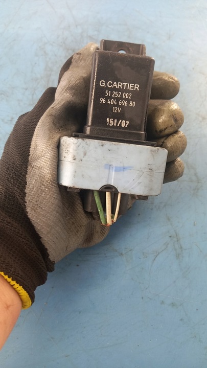 фото №1, Реле свечей накаливания citroen c4 07r hb