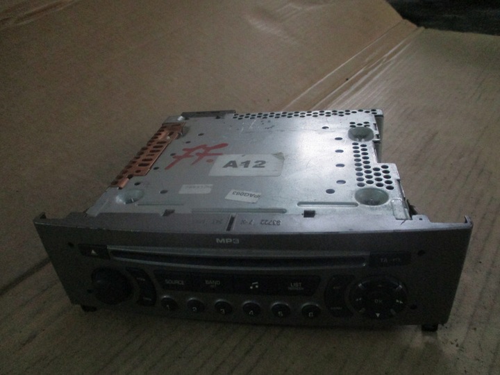 фото №2, Радіо радіопрогравач mp3 peugeot 308 t7 96647511xh
