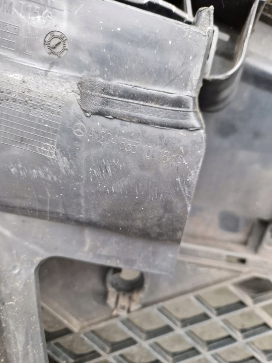 фото №8, Mercedes c-klasa w204 рестайлінг amg бампер перед