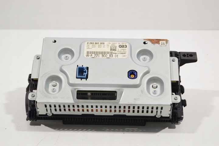 фото №7, Экран навигации дисплей mercedes w221 s класс рестайлинг 2219008301 европа