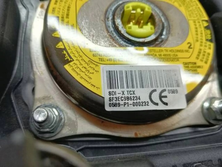 фото №8, Подушка безопасности подушка безопасности водителя nissan micra k13