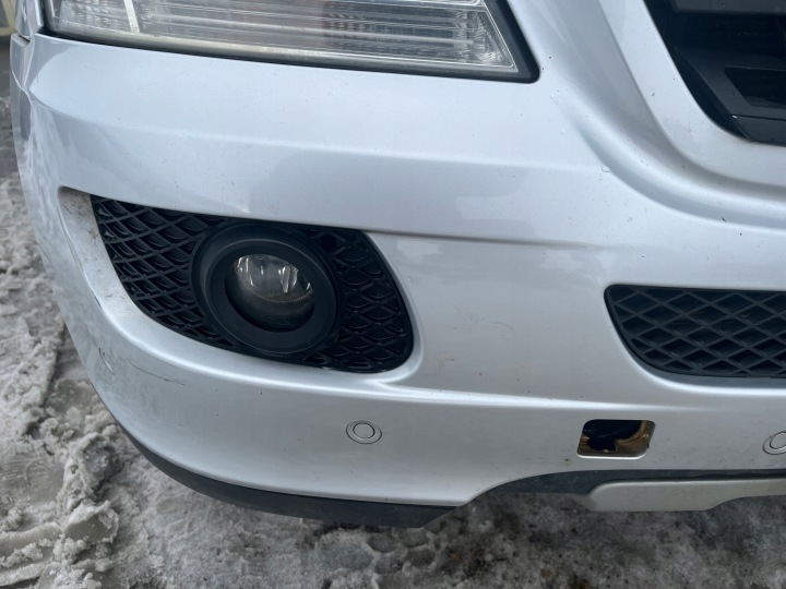фото №11, Mercedes-benz ml w164 бампер передний перед 349