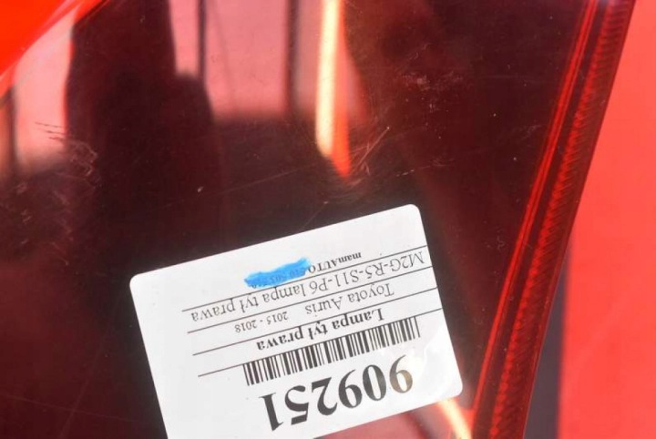 фото №12, Фара правая зад задняя 02-343 toyota auris 2 ii 5d hb рестайлинг 15-18