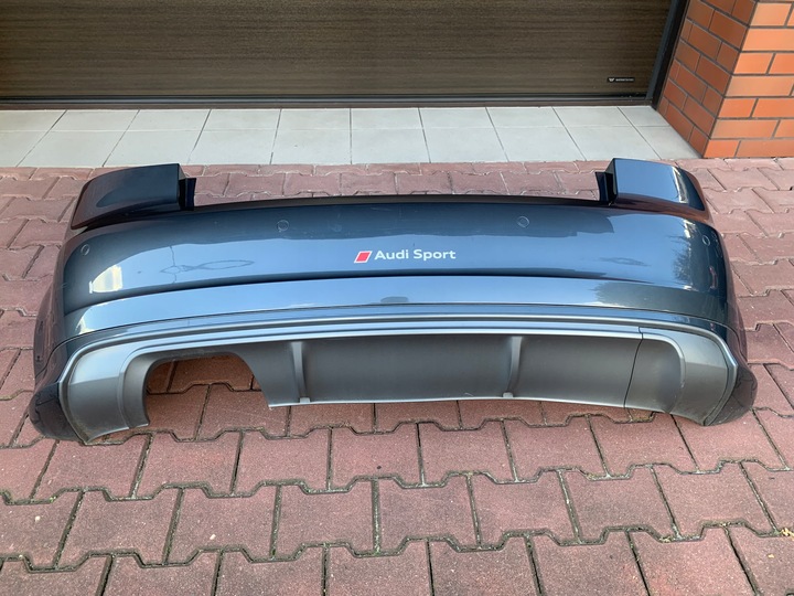 фото №6, Комплектный бампер зад задний audi a3 s3 8p 3d оригинал идеальный 100% исправный