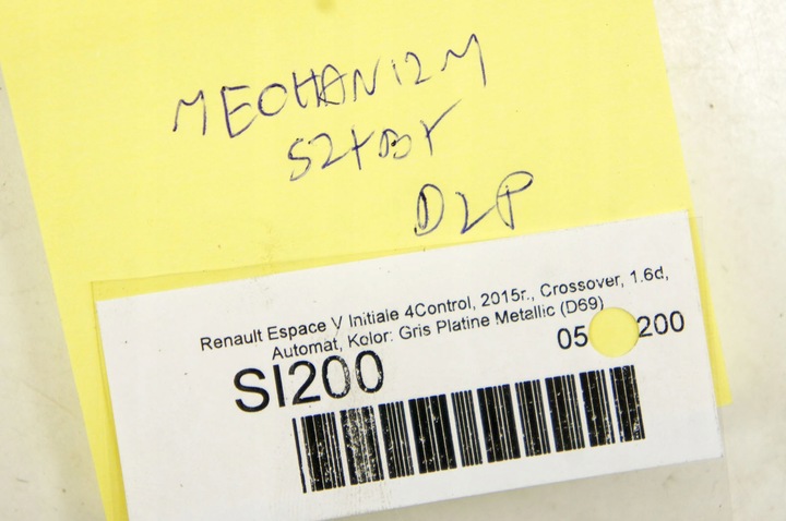 фото №9, Si200 renault espace v механізм скла лівий перед