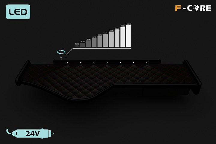 фото №5, Полка tir volvo fh 3 02-08 капот эко-кожа полки