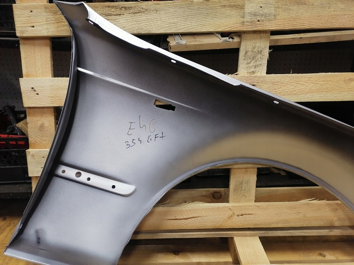 фото №8, Крыло левый перед bmw e46 sedan универсал 2001-2005 рестайлинг 354