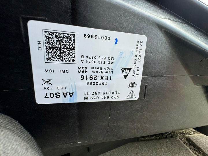 фото №14, Porsche cayenne 9y нове лампи перед ліва права led 9y0941059m 9y0941086m