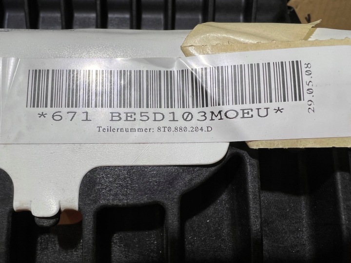 фото №9, Audi a4 b8 a5 8t подушка подушка безопасности пассажира air bag 8t0880204d
