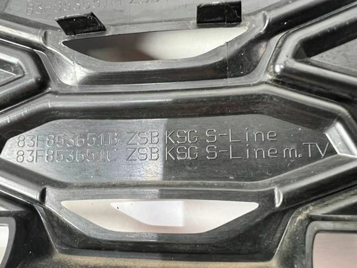 фото №3, Решётка радиатора решётка перед audi q3 83a 83f ii s-line 83f853651b