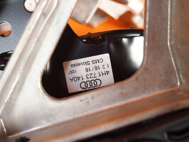 фото №9, Audi a7 4g педали gaz тормоз каркас dsg 24km 4g1723117 4h1723140a