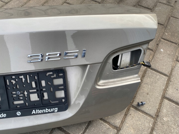 фото №4, Bmw e92 купе крышка багажника a53/8 платиновый бронзовый металлик