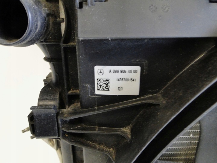 фото №9, Mercedes gle w166 166 радіаторів води + кондиціонера + вентилятор комплект